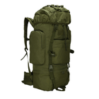 Рюкзак тактичний AOKALI Outdoor A21 Green армійська сумка 65L - зображення 1
