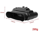 Прилад нічного бачення бінокуляр G1 4.5х Night Vision 1920x1080P невидима хвиля 940nm з кріпленням на голову - зображення 3