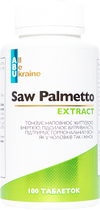 Екстракт Со Пальметто Saw Palmetto ABU 100 таблеток (4820255570822) - зображення 1