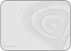 Podkładka gamingowa Genesis Carbon 400 M Logo White (NPG-1859) - obraz 1