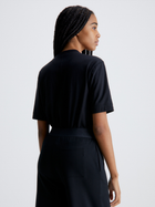 Koszulka damska bawełniana Calvin Klein 00GWS3K104-BAE XXS Czarna (8720107267053) - obraz 2