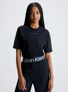 Футболка жіноча Calvin Klein 00GWS3K104-BAE L Чорна (8720107267091) - зображення 1