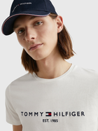 Koszulka męska basic Tommy Hilfiger MW0MW11465-118 L Biała (8719858444684) - obraz 4