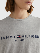 Koszulka męska basic Tommy Hilfiger MW0MW11465-501 L Szara (8719858461124) - obraz 4