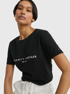 Футболка жіноча Tommy Hilfiger WW0WW31999-BDS L Чорна (8720114744240) - зображення 4