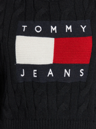 Sweter z golfem damski krótki Tommy Jeans DW0DW14261 XS Czarny (8720641314817) - obraz 5