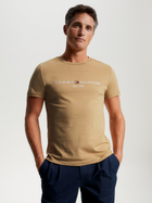 Koszulka męska basic Tommy Hilfiger MW0MW11797-RBL XL Khaki (8720644154847) - obraz 1