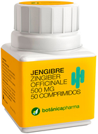 Suplement diety Botanicapharma Ginger 500 mg 50 tabletek (8435045200467) - obraz 1