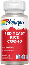 Suplement diety Solaray Red Yeast Rice Plus Q10 60 kapsułek (0076280509236) - obraz 1
