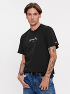 Koszulka męska Tommy Jeans DM16835 S Czarna (8720644533840) - obraz 1