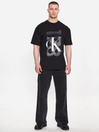 Koszulka męska Calvin Klein Jeans J324207 M Czarna (8720108072892) - obraz 3