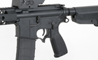 Пистолетная рукоятка BATTLEAXE GUNFIGHTER MOD.2 для AEG AR-15/M4 – BLACK (для страйкбола) - изображение 6
