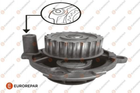 Водяний насос EUROREPAR 1623100680 Audi A4, A3, A6; Skoda Octavia; Volkswagen Golf, Bora, EOS, Passat, Caddy, Touran, Jetta; Seat Cordoba, Ibiza, Toledo, Exeo 06B121011, 06B121011A, 06B121011B