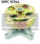 Водяний насос SKF VKPC92944 Renault Megane, Scenic, Latitude, Grand Scenic, Clio, Fluence, Laguna; Nissan Tiida, Qashqai, Teana, X-Trail B10101GZ0A, 2101095F0B, 210102773R