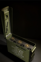Ящик короб футляр для патронів гранат боєприпасів армійський військовий Нато металевий вогнетривкий - зображення 2