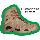 Ботинки тактические Lowa Zephyr GTX mid TF Coyote (койот) UK 4/EU 37 - изображение 2