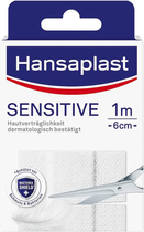 Plaster medyczny Hansaplast Dressings Med Sensitive Strip 6 cm x 1 m (4005800088537) - obraz 1