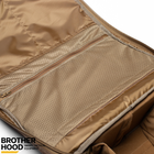 Рюкзак для дронов защитный тактический универсальный для силовых структур Brotherhood койот M 16л (OPT-39001) - изображение 5