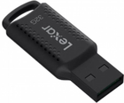 Pendrive Lexar JumpDrive V400 32GB USB 3.0 Czarny (843367127504) - obraz 1