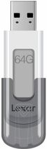 Флеш пам'ять Lexar JumpDrive V100 64GB USB 3.0 Grey (843367119547) - зображення 3
