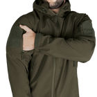 Куртка тактическая износостойкая облегченная для силовых структур SoftShell 2.0 Олива (6581), XXL XXL (OPT-30681) - изображение 4