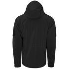 Куртка тактическая износостойкая облегченная для силовых структур SoftShell 2.0 Черный (6583), XXXL (OPT-30681) - изображение 4