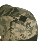 Бейсболка практична зносостійка кепка для силових структур Tactic Rip-stop Камуфляж 6610 (OPT-5401) - зображення 5
