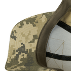 Бейсболка практична зносостійка кепка для силових структур Tactic Rip-stop Камуфляж 6610 (OPT-5401) - зображення 7