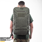 Рюкзак для дронов защитный тактический универсальный для силовых структур Brotherhood олива L 30л (OPT-49001) - изображение 5