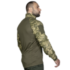 Рубашка тактическая боевая универсальная для силовых структур CM Blitz Камуфляж/Олива (7020), S (OPT-24931) - изображение 4