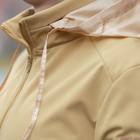 Куртка тактическая износостойкая облегченная для силовых структур Brotherhood SoftShell койот 52/170-176 (OPT-27001) - изображение 7