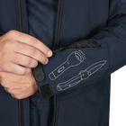 Куртка тактическая демисезонная мужская для силовых структур Phantom System Темно-синяя (7292), L (OPT-35991) - изображение 6