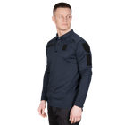 Поло футболка чоловіча тактична універсальна для силових структур Темно-синій (7006), XXL (OPT-10501) - зображення 3