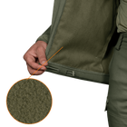 Куртка тактична демісезонна чоловіча для силових структур Stalker SoftShell Олива (7225), XXXL (OPT-34521) - зображення 7