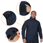 Куртка тактична демісезонна чоловіча для силових структур Phantom System Темно-синя (7292), XL (OPT-35991) - зображення 5
