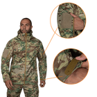 Куртка тактическая демисезонная мужская для силовых структур CM Stalker SoftShell Мультикам (7089), L (OPT-36451) - изображение 4