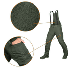 Штани тактичні зимові утеплені чоловічі штани для силових структур Patrol Taslan Оліва (7355), S (OPT-36701) - зображення 4