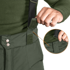 Штаны тактические зимние утепленные мужские брюки для силовых структур Patrol Taslan Олива (7355), M (OPT-36701) - изображение 5