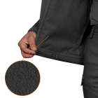Куртка тактическая демисезонная мужская для силовых структур Stalker SoftShell Черная (7226), XXXL (OPT-34521) - изображение 7