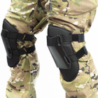 Наколенники и налокотники защитные тактический противоударный комплект для защиты для силовых структур (OPT-8501) - изображение 3