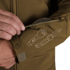 Куртка тактическая демисезонная мужская для силовых структур Phantom System Койот (7293), M (OPT-35991) - изображение 6