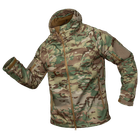 Куртка тактическая демисезонная мужская для силовых структур CM Stalker SoftShell Мультикам (7089), XL (OPT-36451) - изображение 1