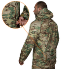 Куртка тактическая демисезонная мужская для силовых структур CM Stalker SoftShell Мультикам (7089), XL (OPT-36451) - изображение 3