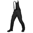 Штаны тактические зимние утепленные мужские брюки для силовых структур Patrol Taslan Черные (7357), XXXL (OPT-36701) - изображение 1