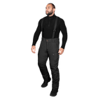 Штаны тактические зимние утепленные мужские брюки для силовых структур Patrol Taslan Черные (7357), XXXL (OPT-36701) - изображение 2