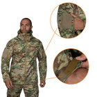 Куртка тактична демісезонна чоловіча для силових структур CM Stalker SoftShell Мультикам (7089), XXXL (OPT-36451) - зображення 4