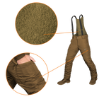 Штаны тактические зимние утепленные мужские брюки для силовых структур Patrol Taslan Койот (7356), M (OPT-36701) - изображение 4