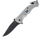 Спасательный Складной Нож Mil-Tec Rescue Silver 15323018 - изображение 1