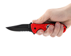 Спасательный Складной Нож Mil-Tec Rescue Red 15323010 - изображение 2
