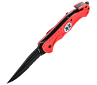 Спасательный Складной Нож Mil-Tec Rescue Red 15323010 - изображение 3